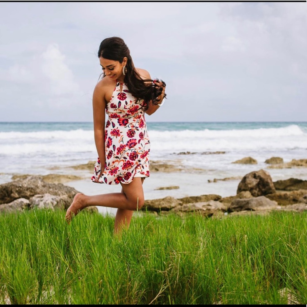 Fun Summer Rose Dress
